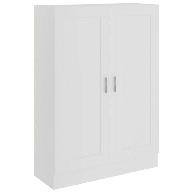 Berkfield Home Book Cabinet White 82.5x30.5x115 cm Engineered Wood - image 1