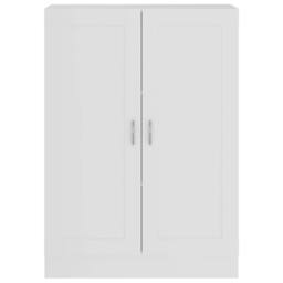 Berkfield Home Book Cabinet White 82.5x30.5x115 cm Engineered Wood - thumbnail 6