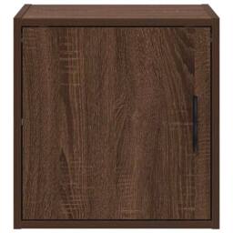 Berkfield Home Garage Wall Cabinets 2 pcs Brown Oak Engineered Wood - thumbnail 6