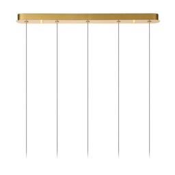 Lucide 'KLIGANDE' Dimmable Adjustable Height Indoor Stylish LED Pendant Light in Yellow - thumbnail 5