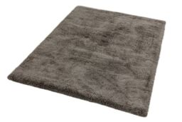 The Rug Shop UK Modern Plain Shaggy Anti-Shed Easy To Clean Area Rug in Charcoal - Size: 160 cm x 230 cm - thumbnail 4