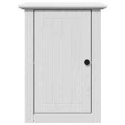 Berkfield Home Bathroom Wall Cabinet BODO White 44x30x60 cm - Size: 44 x 30 x 60 cm - thumbnail 4