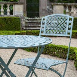 Ascalon Design Ltd Marlborough Bistro Set - 3pc - L60 x W60 x H70 cm - Vintage Green - thumbnail 1