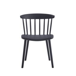 Nordlys Set of 4 Indoor Outdoor Chairs in Black - thumbnail 6