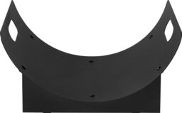 Adam Fires & Fireplaces Adam Fairford Firewood Log Holder in Black - thumbnail 6