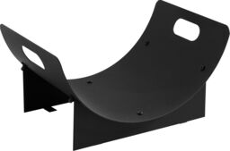 Adam Fires & Fireplaces Adam Fairford Firewood Log Holder in Black
