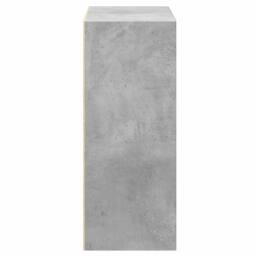 Berkfield Home Classic 2-Tier Book Cabinet Concrete Grey 60x30x76.5 cm Engineere - thumbnail 6