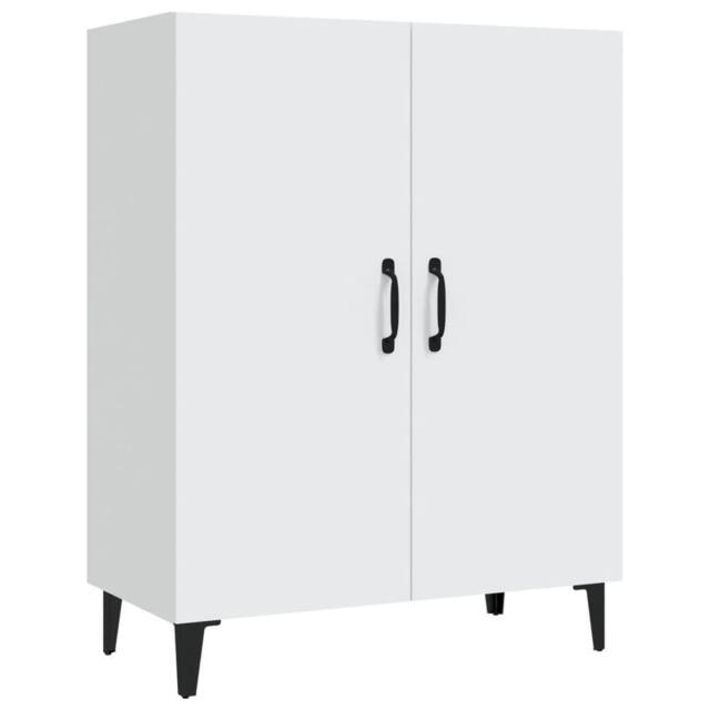 Berkfield Home Sideboard White 70x34x90 cm Engineered Wood - Size: 70 x 34 x 90 cm - image 1