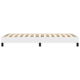 Berkfield Home Durable Bed Frame White 90x190 cm Single Faux Leather - thumbnail 6