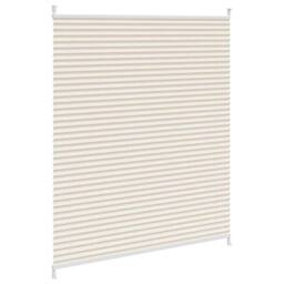 Berkfield Home Plisse Blind 110x125cm Creme in Cream - Size: 110x125 cm - thumbnail 4