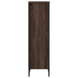 Berkfield Home Modern Bookcase Brown Oak 50x31x106 cm Engineered Wood - Size: 50 x 31 x 106 cm - thumbnail 5