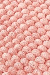 Allure Bath Fashions Bobbi Giant Bobble Bath Mat in Baby Pink - thumbnail 3