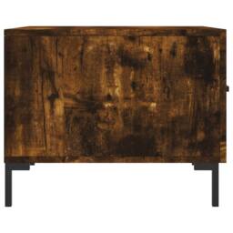 Berkfield Home Coffee Tables 2 pcs Smoked Oak 50x50x40 cm Engineered Wood in Brown - Size: 50 x 50 x 40 cm - thumbnail 8