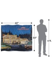 Warner Brothers Christmas Vacation Silky Touch Super Soft Throw Blanket 152x127cm in White - Size: 152x127 cm - thumbnail 3