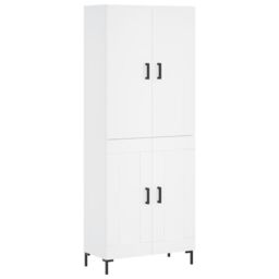 Berkfield Home Highboard White 69.5x34x180 cm Engineered Wood - thumbnail 2
