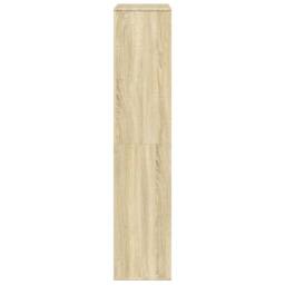 Berkfield Home Bookcase Sonoma Oak 100x33x156.5 cm Engineered Wood in Light Tan - thumbnail 5