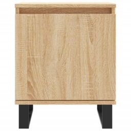 Berkfield Home Bedside Cabinets 2 pcs Sonoma Oak 40x30x50 cm Engineered Wood in Brown - Size: 40 x 30 x 50 cm - thumbnail 5