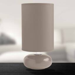 Voltico Pebble Table Lamp Assorted Colours in Light Brown - thumbnail 2