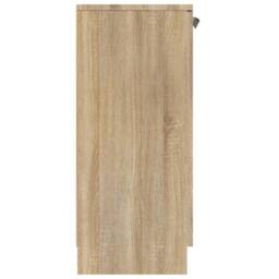 Berkfield Home Sideboard Sonoma oak 60x30x70 cm Engineered Wood in Light Tan - Size: 60 x 30 x 70 cm - thumbnail 8