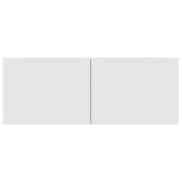 Berkfield Home TV Cabinets 2 pcs White 80x30x30 cm Engineered Wood - Size: 80 x 30 x 30 cm - thumbnail 6