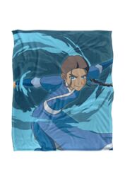 Avatar: The Last Airbender Avatar The Last Airbender Katara Silky Touch Super Soft Throw Blanket 152 X 127 cm in White - thumbnail 1