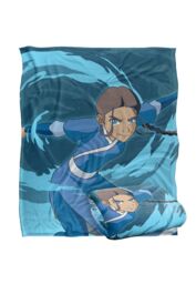 Avatar: The Last Airbender Avatar The Last Airbender Katara Silky Touch Super Soft Throw Blanket 152 X 127 cm in White - thumbnail 2