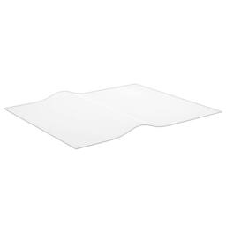 Berkfield Home Table Protector Transparent 100x90 cm 2 mm PVC in Clear - thumbnail 3