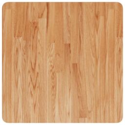 Berkfield Home Square Table Top Light Brown 60x60x2.5cm Treated Solid Wood Oak - Size: 60x60x2.5 cm - thumbnail 2