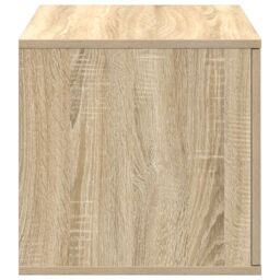 Berkfield Home Storage Cabinet Sonoma Oak 127x41x40 cm Engineered Wood in Beige - Size: 127 x 41 x 40 cm - thumbnail 8