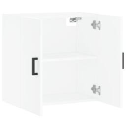 Berkfield Home Wall Cabinet White 60x31x60 cm Engineered Wood - Size: 60 x 31 x 60 cm - thumbnail 6