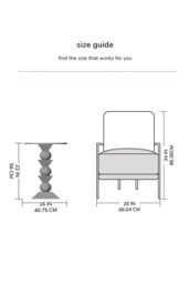 MH London Round Solid Mango Wood Side Table, Bedside End Table for Living Room & Bedroom - Gino in Walnut - thumbnail 7