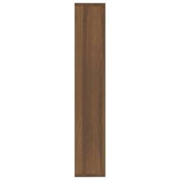 Berkfield Home Wall Shelf Brown Oak 36x16x90 cm Engineered Wood - Size: 36 x 16 x 90 cm - thumbnail 5