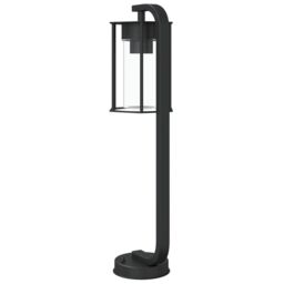 Berkfield Home Outdoor Floor Lamps 3pcs Black 60 cm Stainless Steel - thumbnail 6