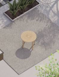 Royalcraft MARIS 2-Seater Round Bistro Dining Table Only (800 mm) in Natural - thumbnail 3
