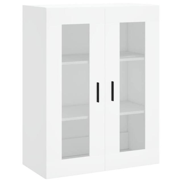 Berkfield Home Wall Mounted Cabinet White 69.5x34x90 cm - image 1