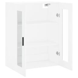 Berkfield Home Wall Mounted Cabinet White 69.5x34x90 cm - thumbnail 6