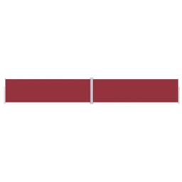 Berkfield Home Retractable Side Awning Red 180x1200 cm - thumbnail 3