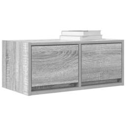 Berkfield Home TV Cabinets 2 pcs Grey Sonoma 60x31x25.5 cm Engineered Wood - thumbnail 4
