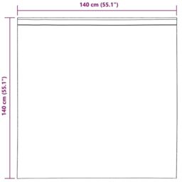 Berkfield Home Voile Curtains with Tab Top 2 pcs Cream - thumbnail 8