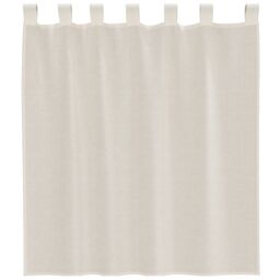 Berkfield Home Voile Curtains with Tab Top 2 pcs Cream - thumbnail 4