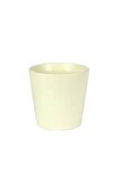 KDMD Hortus Vienna Matt Cream Ceramic Pot 15cm 2 Pack - thumbnail 2