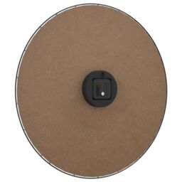 Berkfield Home Wall Clock Yellow & Black √ò50 cm Engineered Wood - thumbnail 5