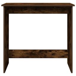 Berkfield Home Desk Smoked Oak 80x40x75 cm Engineered Wood in Brown - Size: 80 x 40 x 75 cm - thumbnail 4