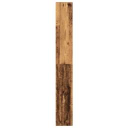 Berkfield Home Bookcase Old Wood 40x24x176 cm Engineered Wood in Brown - Size: 40 x 24 x 176 cm - thumbnail 5