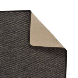 Berkfield Home Carpet Runner Sisal Look Anthracite 80x200 cm in Black - Size: 100 cm diameter - thumbnail 4