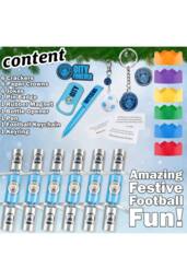 Manchester City F.C. Christmas Crackers Manchester City Xmas Gift in Blue - Size: 6 Pack - thumbnail 5