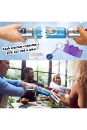 Manchester City F.C. Christmas Crackers Manchester City Xmas Gift in Blue - Size: 6 Pack - thumbnail 3