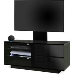 "Centurion Supports GALLUS TV Cabinet for up to 55"" Flat Screen TV Unit With Mounting Arm in Black" - thumbnail 3