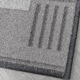 runrug Hallway Carpet Runner Rug - Soft & Comfy, Non-Slip, 8mm - 'Montana' in Dark Grey - Size: 66 cm x 150 cm - thumbnail 2