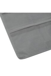 Living and Home Versatile 2-Sided Fabric Hanging Underwear Bra Socks Storage Bag in Grey - thumbnail 6